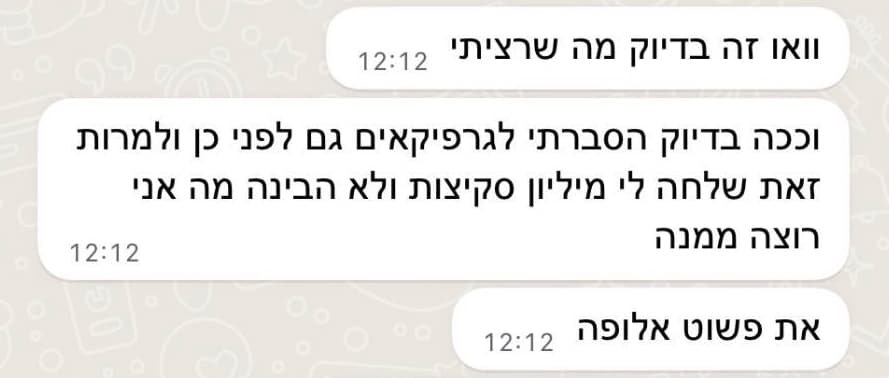 המלצה 1