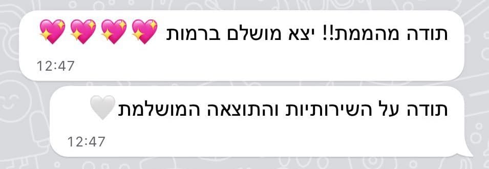 המלצה 9